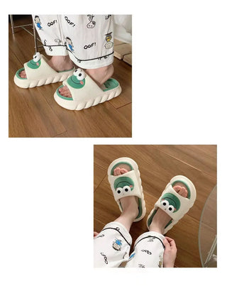 Kawaii Frog Women's Indoor Slippers – Soft, Comfy & Anti-Slip