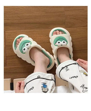 Kawaii Frog Women's Indoor Slippers – Soft, Comfy & Anti-Slip
