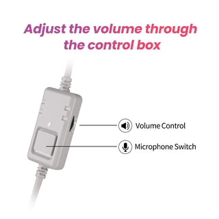 Kawaii Gaming Cat Ear Mic 3.5mm Headphones null The Kawaii Shoppu