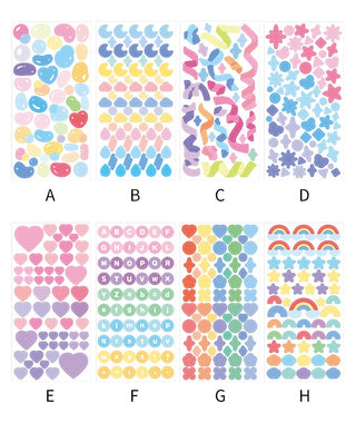Kawaii Glitter Kpop Idol Decor Stickers Stationery by The Kawaii Shoppu | The Kawaii Shoppu