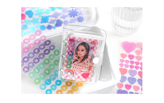 Kawaii Glitter Kpop Idol Decor Stickers Stationery by The Kawaii Shoppu | The Kawaii Shoppu