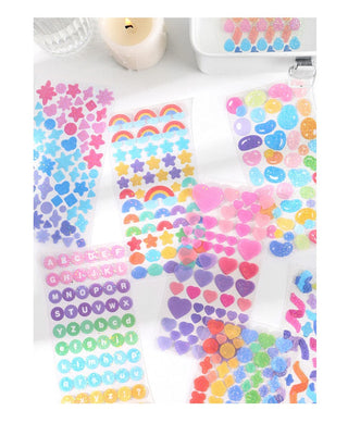 Kawaii Glitter Kpop Idol Decor Stickers Stationery by The Kawaii Shoppu | The Kawaii Shoppu
