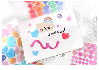 Kawaii Glitter Kpop Idol Decor Stickers Stationery by The Kawaii Shoppu | The Kawaii Shoppu