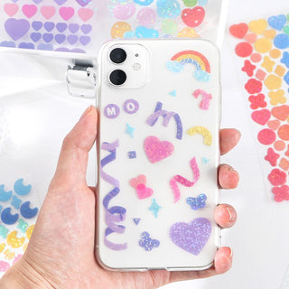 Kawaii Glitter Kpop Idol Decor Stickers Stationery by The Kawaii Shoppu | The Kawaii Shoppu