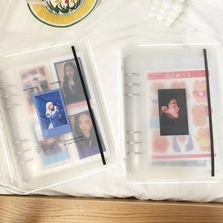 Kpop Idol A5 Photo card Binder Cover Photo Album Collection Book Stationery by The Kawaii Shoppu | The Kawaii Shoppu