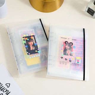 Kpop Idol A5 Photo card Binder Cover Photo Album Collection Book Stationery by The Kawaii Shoppu | The Kawaii Shoppu