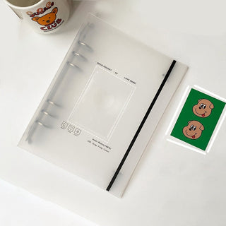 Kpop Idol A5 Photo card Binder Cover Photo Album Collection Book Stationery by The Kawaii Shoppu | The Kawaii Shoppu