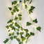 string LED with vine