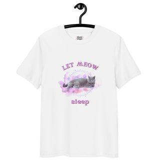 Let meow Sleep - Organic Cotton Kawaii Tee by The Kawaii Shoppu | The Kawaii Shoppu