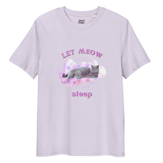 Let meow Sleep - Organic Cotton Kawaii Tee by The Kawaii Shoppu | The Kawaii Shoppu