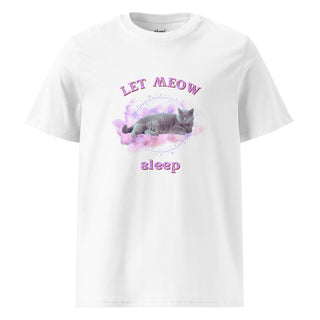 Let meow Sleep - Organic Cotton Kawaii Tee by The Kawaii Shoppu | The Kawaii Shoppu