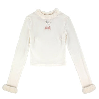 Love Kawaii Cute Pink Frilly Outfit Only White Blouses S Clothing and Accessories by The Kawaii Shoppu | The Kawaii Shoppu