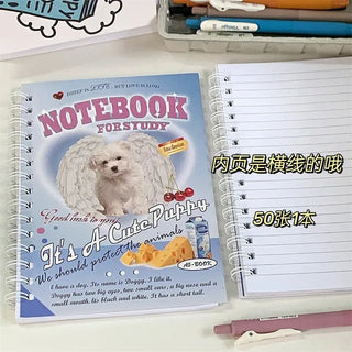 Lovely Sweetheart Coil Notebook – A5 Lined (50 Sheets)