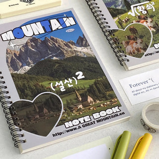 Lovely Sweetheart Coil Notebook – A5 Lined (50 Sheets)