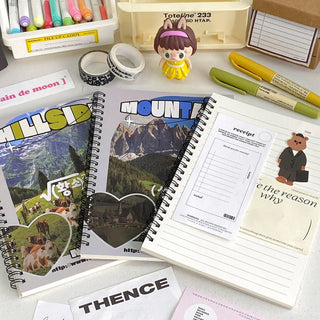 Lovely Sweetheart Coil Notebook – A5 Lined (50 Sheets)
