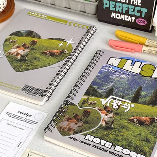 Lovely Sweetheart Coil Notebook – A5 Lined (50 Sheets)