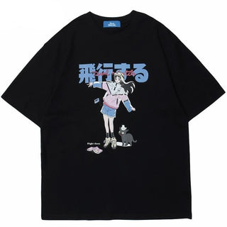 Luna Skate Kanji Tee Fashion The Kawaii Shoppu