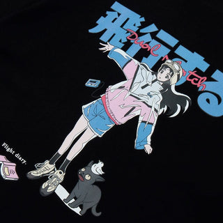 Luna Skate Kanji Tee Fashion The Kawaii Shoppu