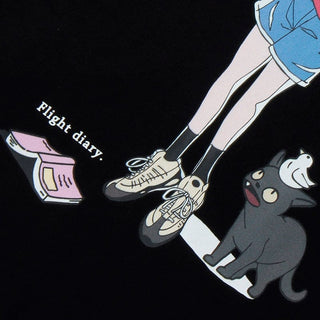 Luna Skate Kanji Tee Fashion The Kawaii Shoppu