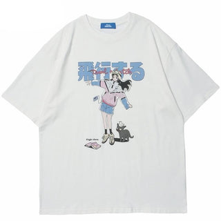 Luna Skate Kanji Tee Fashion The Kawaii Shoppu
