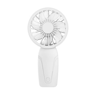 Mini USB Handheld Fan for Summer – Cute Portable Rechargeable Small Fan with 3 Speed Settings | Quiet Personal Cooling Fan for Travel, Office, School