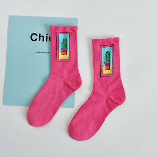 Moon Milk Kawaii Socks Pink Fashion The Kawaii Shoppu
