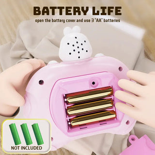 NEW Upgraded - 1PC Cute Bear Popit Light up Handheld Fidget Toy Poppit Console Game Toy by The Kawaii Shoppu | The Kawaii Shoppu