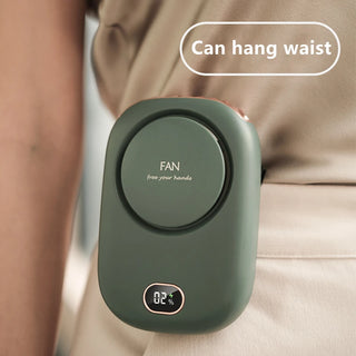 Portable Neck Fan Hands-Free Wearable Air Conditioner – USB Rechargeable 3-Speed Cooling Fan with Long Battery Life for Travel, Office, Camping