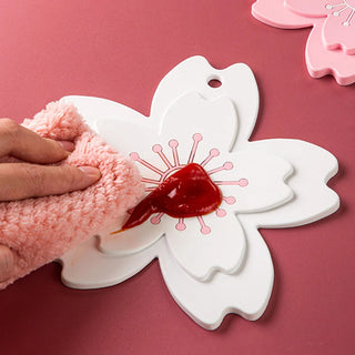 Sakura Flower Silicone Hot Pan Plate Mat Coaster Home & Kitchen by The Kawaii Shoppu | The Kawaii Shoppu
