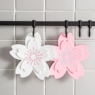 Sakura Flower Silicone Hot Pan Plate Mat Coaster Home & Kitchen by The Kawaii Shoppu | The Kawaii Shoppu