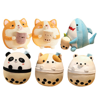 Shoppu Boba Milk Tea Plushies Soft Toy by The Kawaii Shoppu | The Kawaii Shoppu