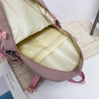 Shoppu Study Essential ITA Multi Pocket School Travel Backpack Bag by The Kawaii Shoppu | The Kawaii Shoppu