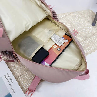 Shoppu Study Essential ITA Multi Pocket School Travel Backpack Bag by The Kawaii Shoppu | The Kawaii Shoppu