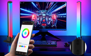 Smart Bluetooth Sunset Projector Lamp – 16-Color LED Rainbow Night Light