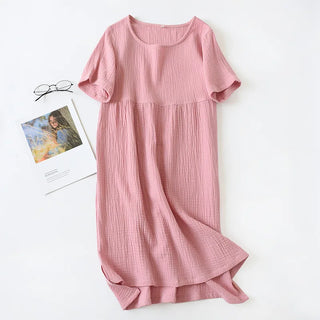 Summer Cotton Japanese Nightdress
