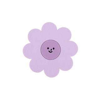 Sunflower PVC Heat Insulation Coaster Purple L Decor The Kawaii Shoppu