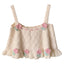 Beige Crop Top