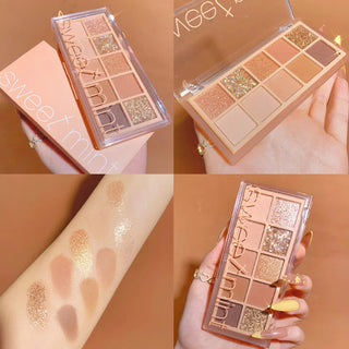 Sweet Mint 10 Colors Shimmer Matte Eyeshadow Makeup Palette makeup by The Kawaii Shoppu | The Kawaii Shoppu