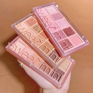 Sweet Mint 10 Colors Shimmer Matte Eyeshadow Makeup Palette makeup by The Kawaii Shoppu | The Kawaii Shoppu