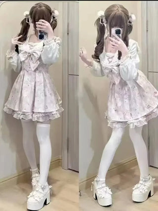 Sweet Pink Y2K Mini Dress