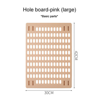 Wall Storage PegBoard Hanging Basket Storage Shelves big pink board Home & Garden by The Kawaii Shoppu | The Kawaii Shoppu