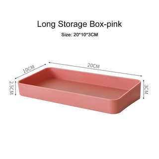 Wall Storage PegBoard Hanging Basket Storage Shelves pink long box Home & Garden by The Kawaii Shoppu | The Kawaii Shoppu
