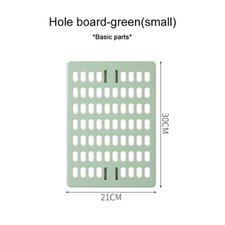 Wall Storage PegBoard Hanging Basket Storage Shelves small green board Home & Garden by The Kawaii Shoppu | The Kawaii Shoppu