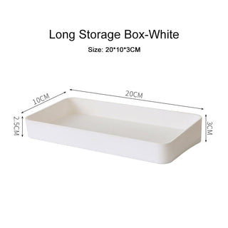 Wall Storage PegBoard Hanging Basket Storage Shelves white long box Home & Garden by The Kawaii Shoppu | The Kawaii Shoppu