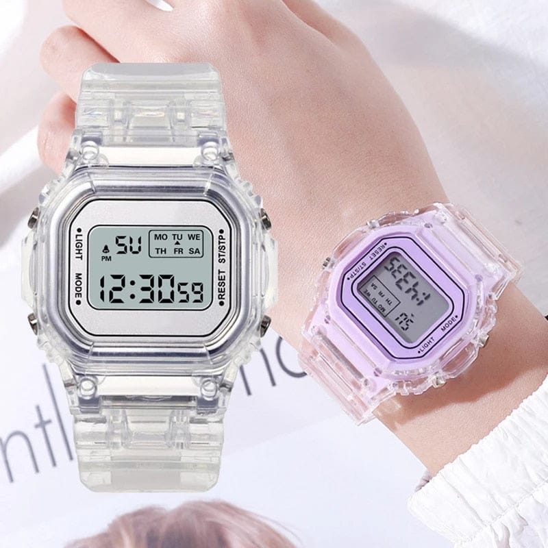 Cute Pastel Digital Watch 3C The Kawaii Shoppu
