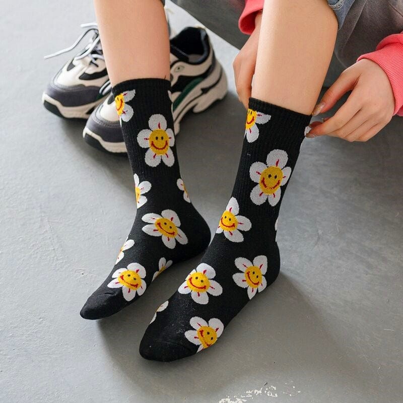 Harajuku Colorful Socks One Size EU 35 - 39 Fashion The Kawaii Shoppu