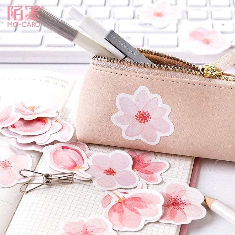 Japanese Sakura Planner Flower Diary Deco null The Kawaii Shoppu