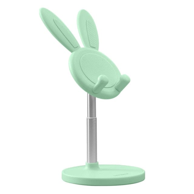Kawaii Bunny Stand Phone Holder Green null The Kawaii Shoppu