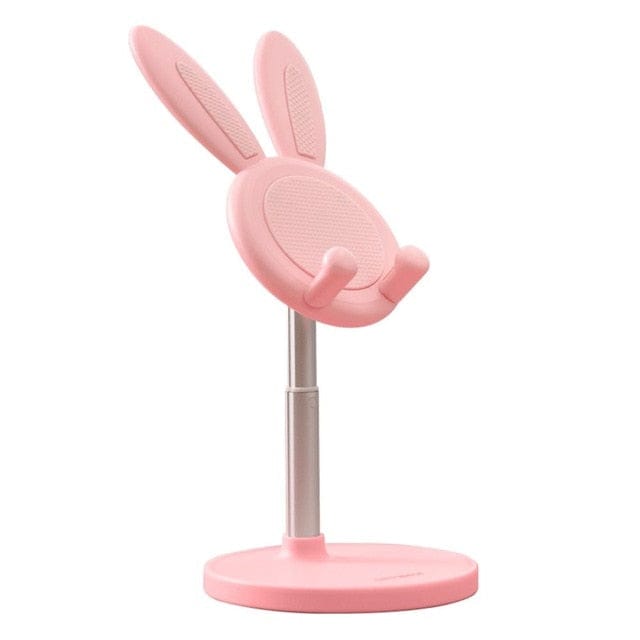 Kawaii Bunny Stand Phone Holder Pink null The Kawaii Shoppu