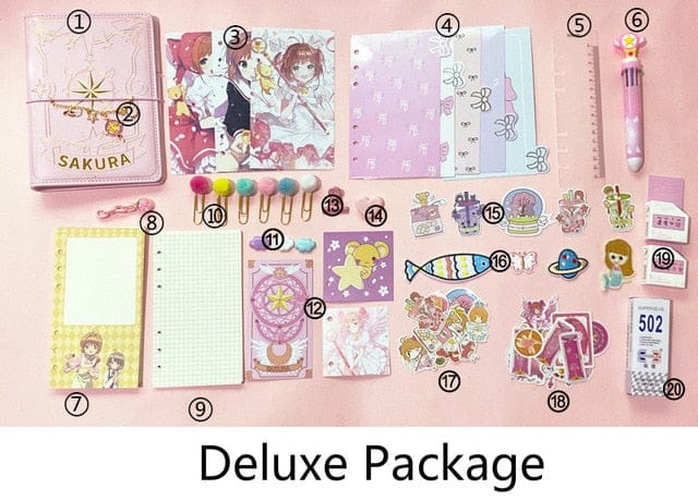 Sakura Loose-Leaf Diary Deluxe Package null The Kawaii Shoppu